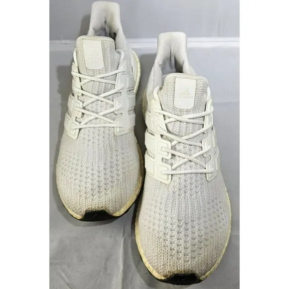 Adidas Men's Ultraboost 2.0 Casual Triple White Sneakers Size 11