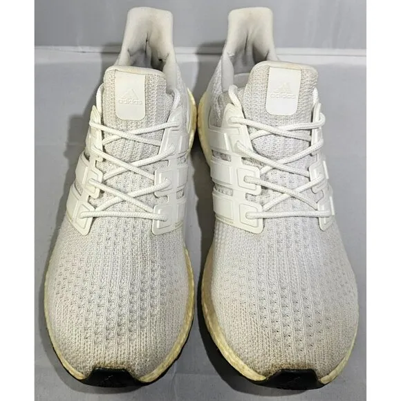 Adidas Men's Ultraboost 2.0 Casual Triple White Sneakers Size 11