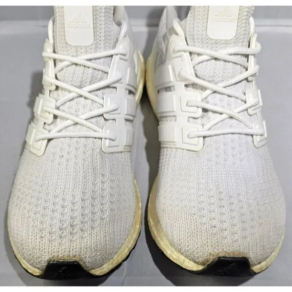 Adidas Men's Ultraboost 2.0 Casual Triple White Sneakers Size 11