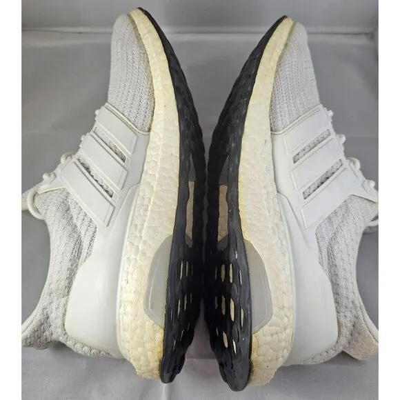 Adidas Men's Ultraboost 2.0 Casual Triple White Sneakers Size 11