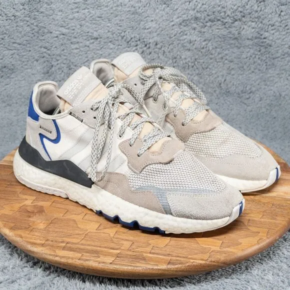 Adidas Nite Jogger Active Royal Blue Sneakers US Men's Size 11.5