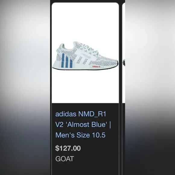 Adidas NMD Light Blue Sneakers