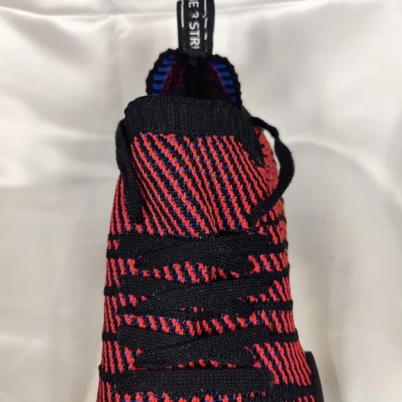 Adidas NMD_R1 STLT PrimeKnit Red Black Sneakers Athletic Men's Shoes Men Size 13