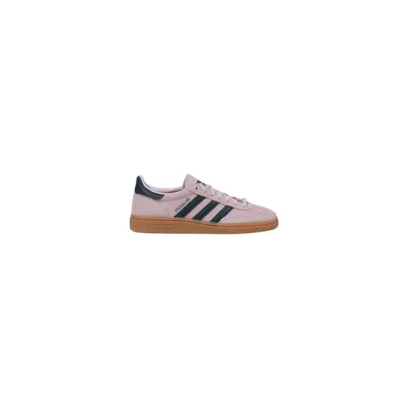 Adidas Nubuck Leather Handball Sneakers with Rubber Sole Women Multicolor