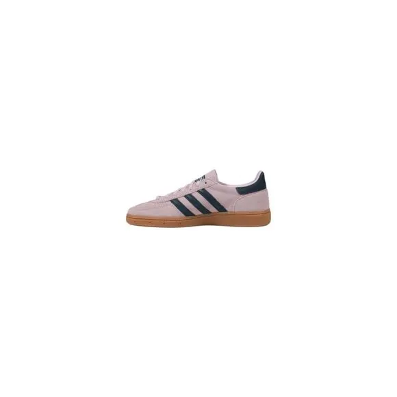Adidas Nubuck Leather Handball Sneakers with Rubber Sole Women Multicolor