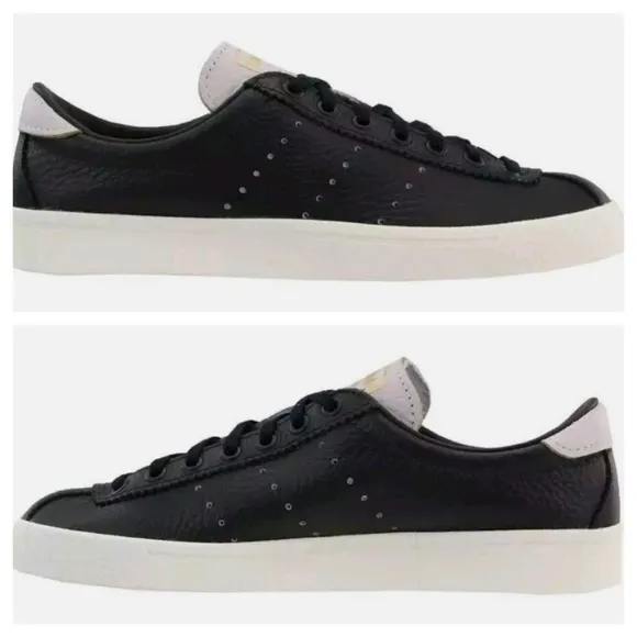 Adidas Originals Men's Leather Black Lacombe casual sneakers FV1256 Size 7.5