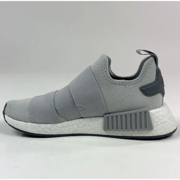 adidas Originals NMD R1 Womens 6 Strap Gray White Running Shoes Sneakers GW9470