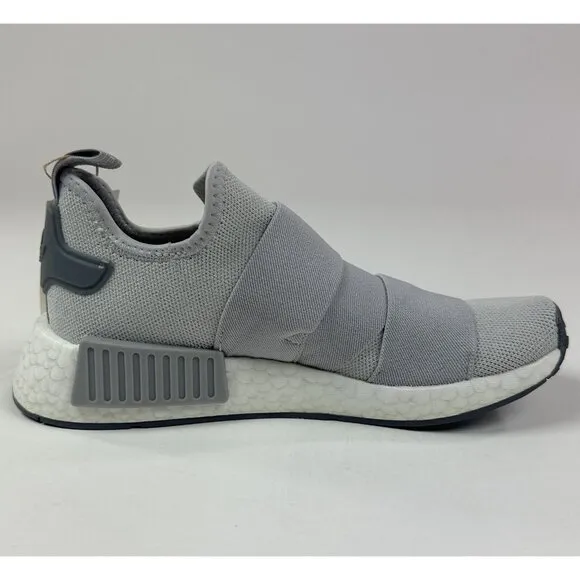 adidas Originals NMD R1 Womens 6 Strap Gray White Running Shoes Sneakers GW9470