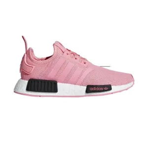 Adidas Pink 2018 NMD_R1 J 'Super Pop' sneakers, girls 6.5 (women’s 8).