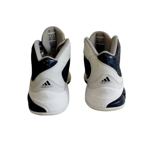 Adidas Post Up 1.5 667858 White Blue Basketball Shoes Sneakers Men's Size 13