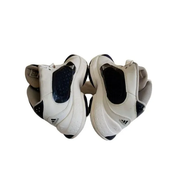 Adidas Post Up 1.5 667858 White Blue Basketball Shoes Sneakers Men's Size 13