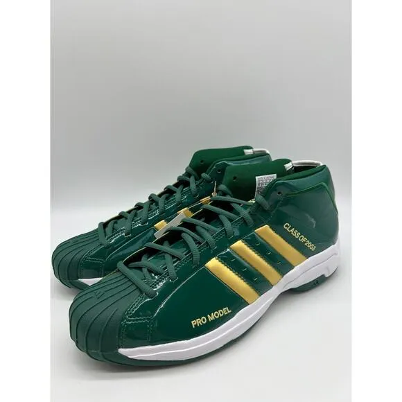 Adidas Pro Model 2G SVSM Lebron DS Green Basketball Shoes FW3664 Men’s Sz 10🛒