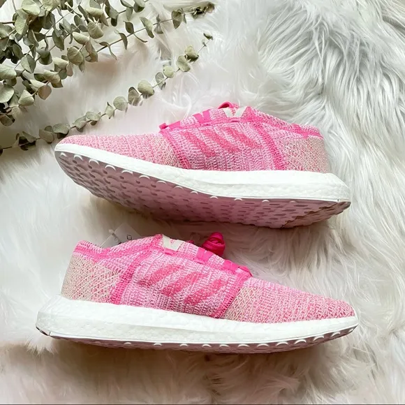 adidas PureBOOST GO sneakers shoes in Pink Y6.5 W8