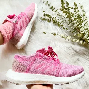 adidas PureBOOST GO sneakers shoes in Pink Y6.5 W8