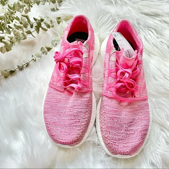 adidas PureBOOST GO sneakers shoes in Pink Y6.5 W8
