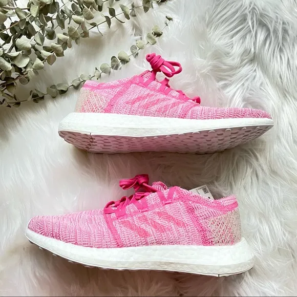 adidas PureBOOST GO sneakers shoes in Pink Y6.5 W8
