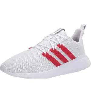 Adidas Questar Flow Shoes SZ 11.5 Cloud White/Scarlet/Grey Two Mens Sneakers