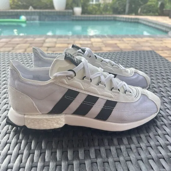 Adidas SL 7600 Men's Athletic Shoes Cloud White Core Black FV9796 Size 12