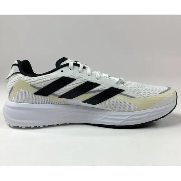 Adidas SL20.3 Mens Size 11 White Black Lightweight Running Shoes Sneakers GY0560