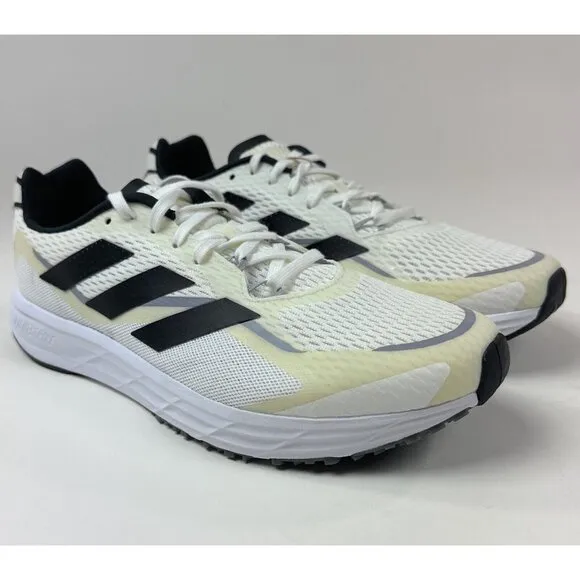 Adidas SL20.3 Mens Size 11 White Black Lightweight Running Shoes Sneakers GY0560