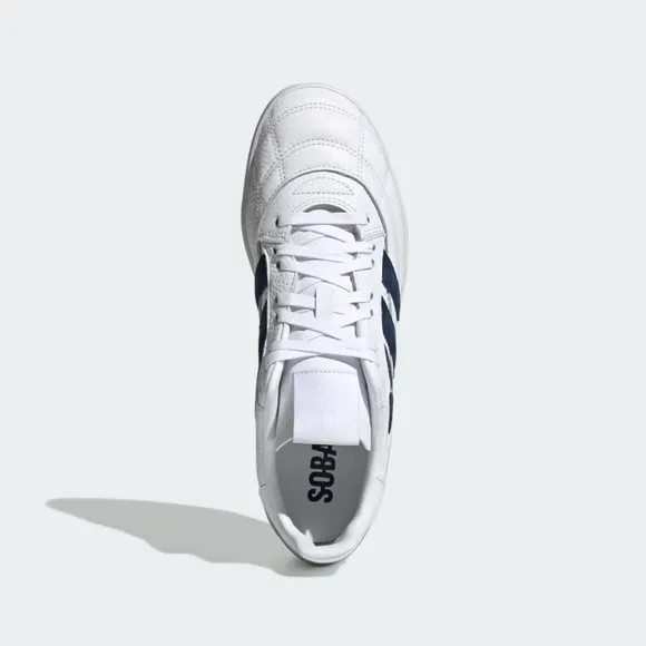 adidas Sobakov Soccer Sneaker White Navy EE5642