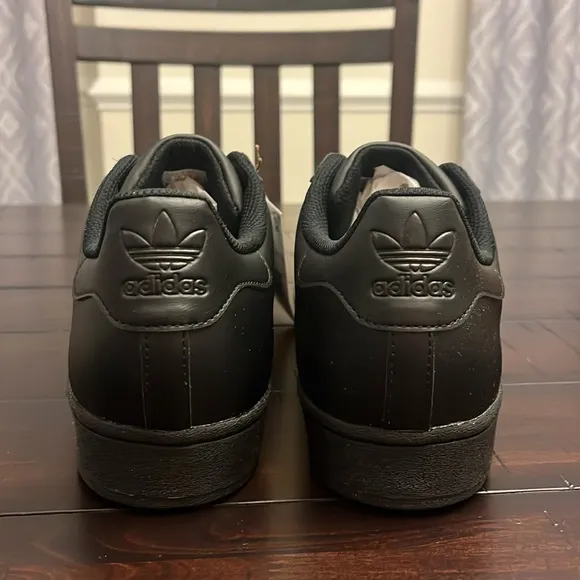 Adidas Superstar Triple Black shoes sneakers EG4957 new Mens Size 10.5