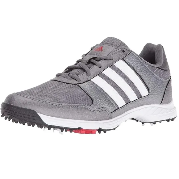 Adidas Tech Response 4.0 Golf Shoes Iron White Black Mens 12 UK 11.5 EU 46