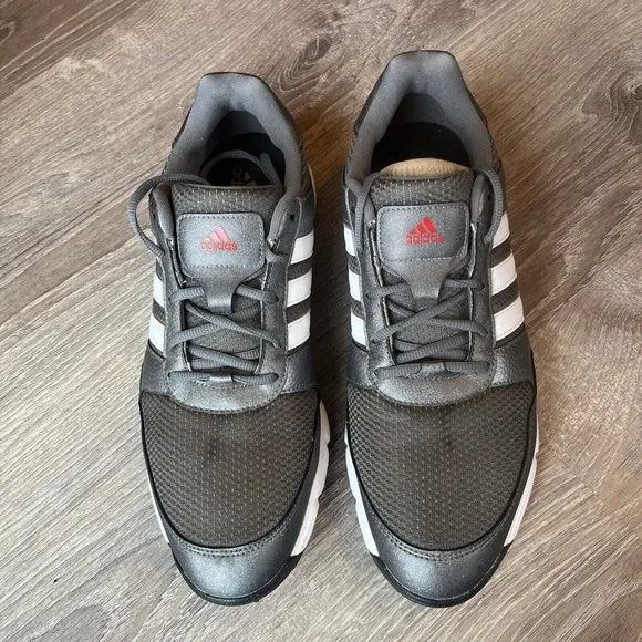 Adidas Tech Response 4.0 Golf Shoes Iron White Black Mens 12 UK 11.5 EU 46
