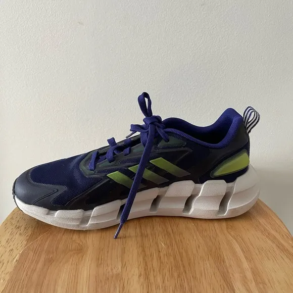 Adidas VENTICE Climacool Running Shoes Blue and Green Athletic Unisex Sneakers
