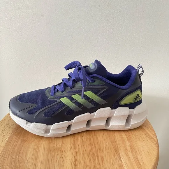 Adidas VENTICE Climacool Running Shoes Blue and Green Athletic Unisex Sneakers