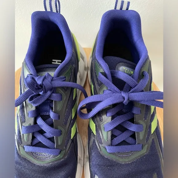 Adidas VENTICE Climacool Running Shoes Blue and Green Athletic Unisex Sneakers