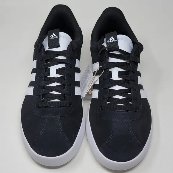 Adidas VL Court 3.0 Men's Size 11 Sneakers Casual Skate Black White ID6278 New