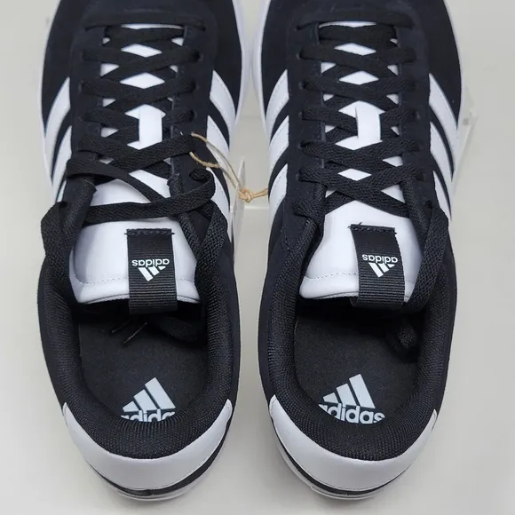 Adidas VL Court 3.0 Men's Size 11 Sneakers Casual Skate Black White ID6278 New
