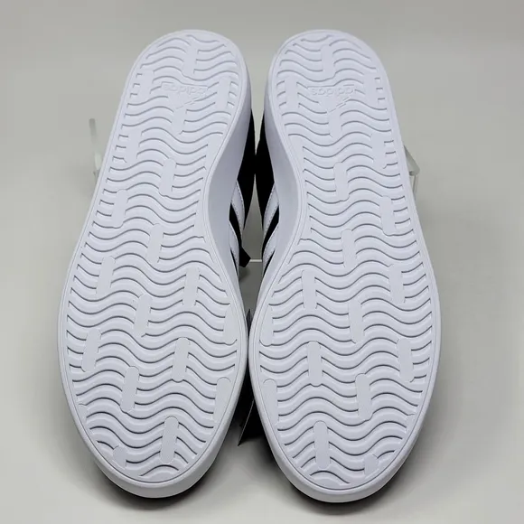Adidas VL Court 3.0 Men's Size 11 Sneakers Casual Skate Black White ID6278 New