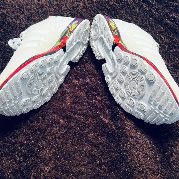 Adidas White Sneakers (artist series)