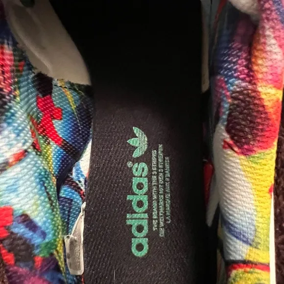 Adidas White Sneakers (artist series)