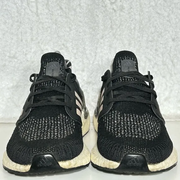 Adidas Womens Black Grey Ultra Boost 20 Running Athletic Sneakers Shoes SZ US 7