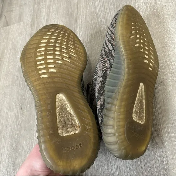 Adidas Yeezy Boost 350 V2 'Beluga Reflective' Gray Orange Sneakers Men’s Size 9