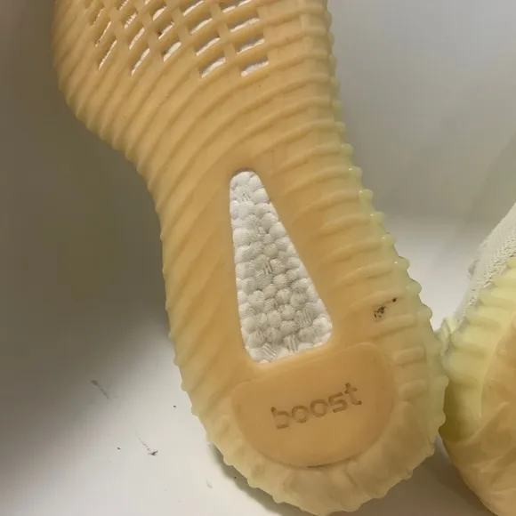 Adidas Yeezy Boost 350 V2 Butter Size 9.5Used (No Box)  Light Yellow