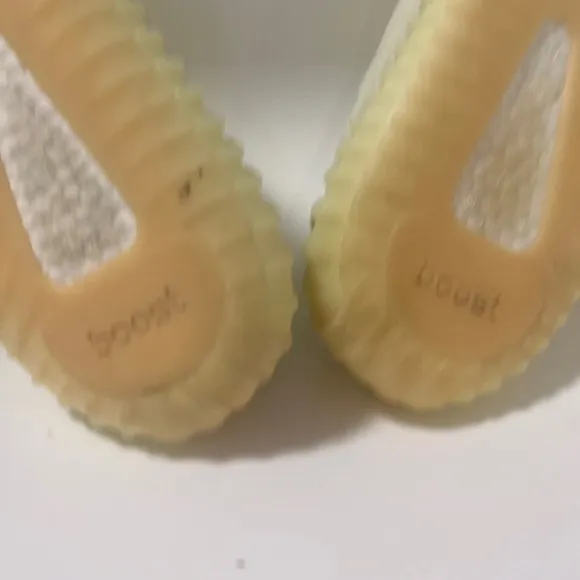 Adidas Yeezy Boost 350 V2 Butter Size 9.5Used (No Box)  Light Yellow
