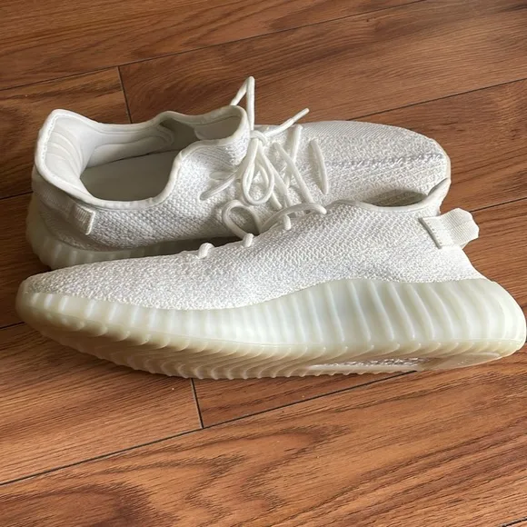 Adidas Yeezy Boost in 3 Whites men’s shoes 13