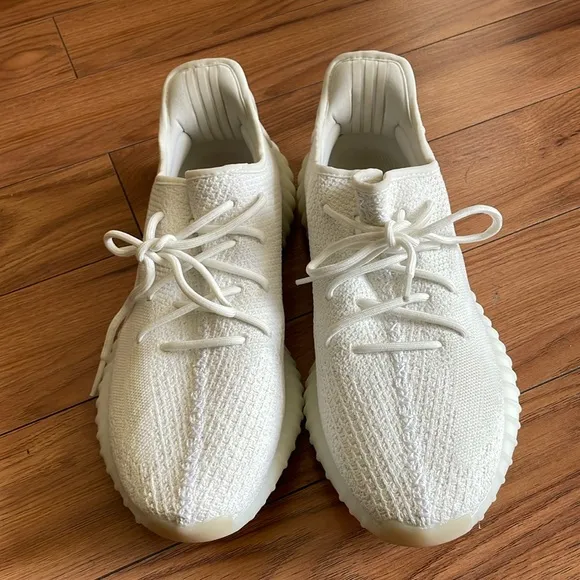 Adidas Yeezy Boost in 3 Whites men’s shoes 13