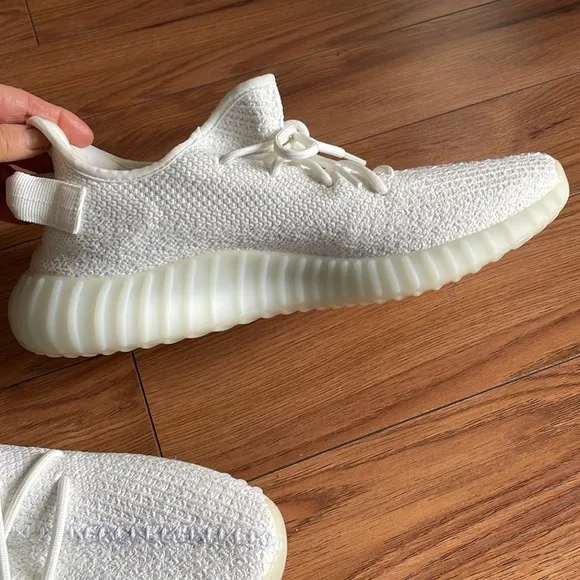Adidas Yeezy Boost in 3 Whites men’s shoes 13