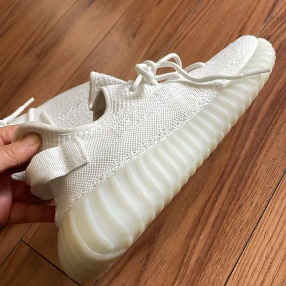 Adidas Yeezy Boost in 3 Whites men’s shoes 13