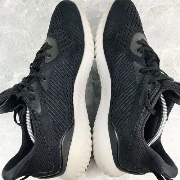Adidas Alphabounce EM Mens Size 12.5 Sneakers Black Running Lace Up shoes BY4264