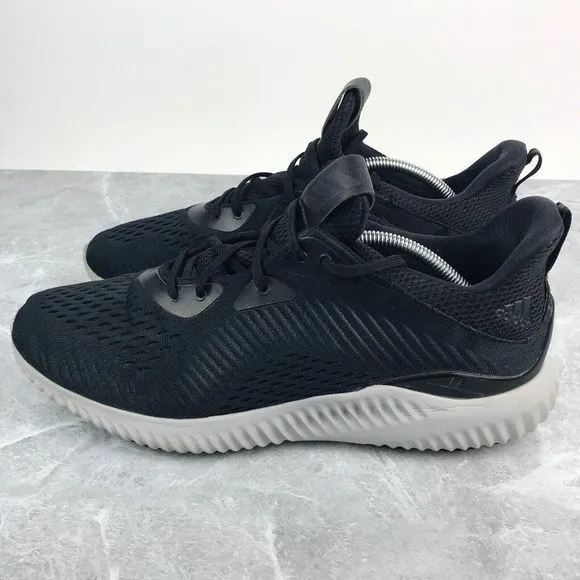 Adidas Alphabounce EM Mens Size 12.5 Sneakers Black Running Lace Up shoes BY4264