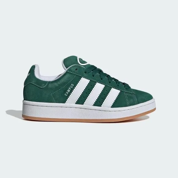 Adidas Campus 00S IH7492 Sneakers Kids Green White Leather Trainers Shoes FD838