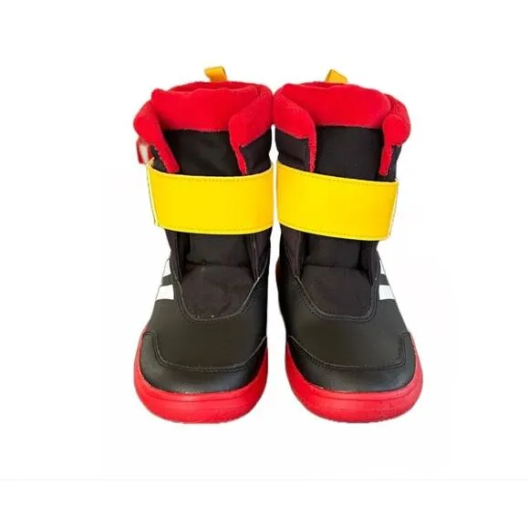 Adidas Winterplay X Disney Mickey Mouse Collab Winter Unisex Kids‎ Boots Size 2
