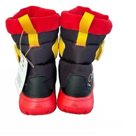 Adidas Winterplay X Disney Mickey Mouse Collab Winter Unisex Kids‎ Boots Size 2