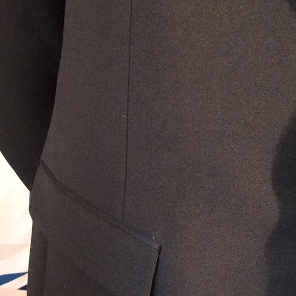 Adolfo Tuxedo Coat